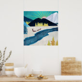 Ochtend Musher Poster (Keuken)