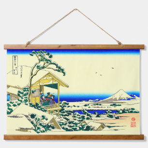 Ochtend na een sneeuwval bij Koishikawa Hokusai Hangend Wandkleed