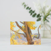 Ochtend oktober 1940, ingediend door Maynard Dixon Briefkaart (Staand voorkant)