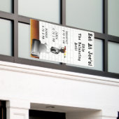 Ochtend Ontbijt Fastfood Spandoek (Buitenkant Gebouw)