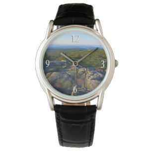 Ochtend op Cadillac Mountain in Acadia Horloge