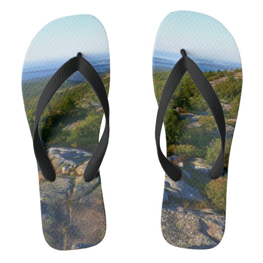 Ochtend op Cadillac Mountain in Acadia Teenslippers (Voetbed)