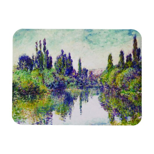 Ochtend op de Seine, bij Vetheuil Claude Monet Magneet (Horizontaal)