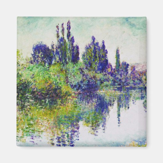 Ochtend op de Seine, bij Vetheuil Claude Monet Magneet (Voorkant)