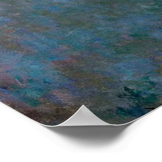 Ochtend op de Seine: Claude Monet Impressionist Poster (Hoek)