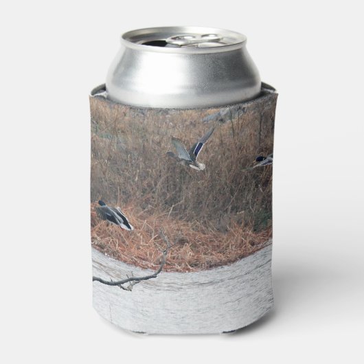 Ochtend opstijgen blikjeskoeler (Blikje Voorkant)
