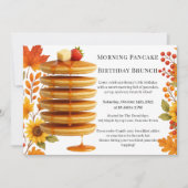 Ochtend Pannenkoek Verjaardag Brunch | Gezellig we Kaart (Voorkant)