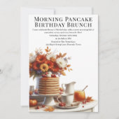 Ochtend Pannenkoek Verjaardag Brunch | Gezellig we Kaart (Voorkant)