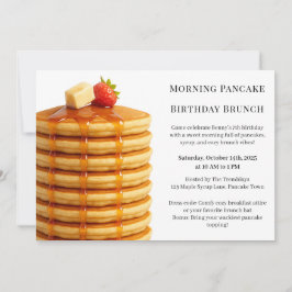 Ochtend Pannenkoek Verjaardag Brunch | Gezellig we Kaart