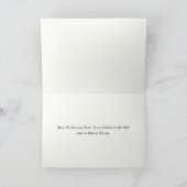 Ochtend Seascape bruiloft gefeliciteerd Kaart (Binnen)