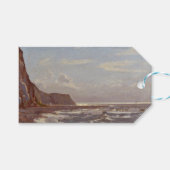 Ochtend Seashore op het eiland Wight (door Talmage Cadeaulabel (Voorkant (Horizontaal))