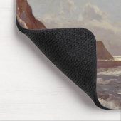 Ochtend Seashore op het eiland Wight Muismat (Hoek)