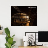 Ochtend Station Poster (Thuiskantoor)