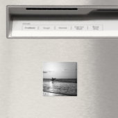 Ochtend Surfer Grijs Magneet (Insitu (Vaatwasser))