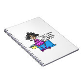 Ochtend voor koffie Humor Notitieboek (Rechterzijde)