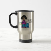 Ochtend voor koffie Humor Reisbeker (Links)