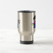 Ochtend voor koffie Humor Reisbeker (Center)