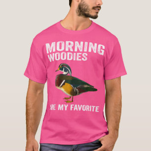Ochtend Woodies Zijn Mijn Favoriete Grappige Eend T-shirt