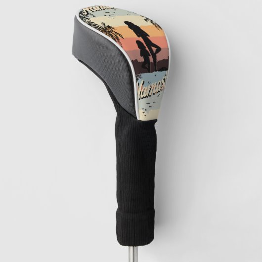 ochtend yoga met moeder golfheadcover (Schuin)