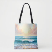 Ochtend Zeegezicht Tote Bag (Voorkant)