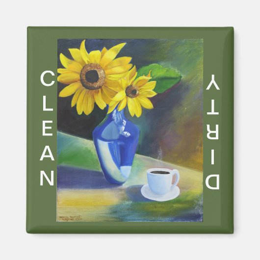 Ochtend Zonneschijn II Magneet (Voorkant)