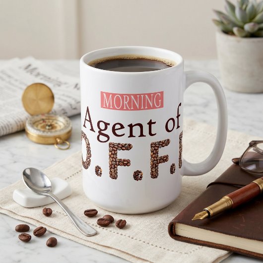 Ochtendagent van C.O.F.F.E.E Koffiemok