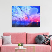 Ochtendbloem - Canvas Afdruk (Insitu (Woonkamer))