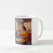 Ochtendbrandstof voor medische helden Mok (Voorkant rechts)