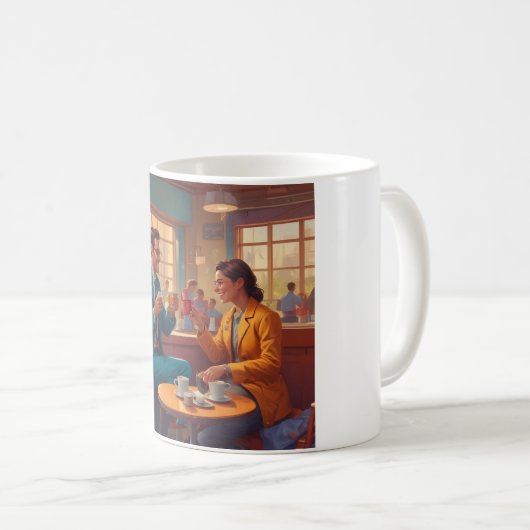 Ochtendbrandstof voor medische helden Mok (Voorkant rechts)