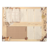 Ochtendbrouwsel 7-daagse maaltijdplanner scheurblo notitieblok (Voorkant)