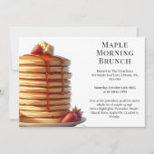 ochtendbrunch | Pannenkoeken & Esdoornsiroop Gezel Kaart (Voorkant)