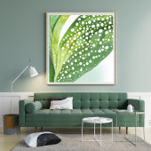 Ochtenddauw | Moderne Botanische Aquarel Poster