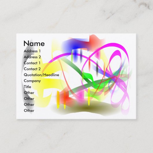 ochtenddroom 2011 visitekaartje (Voorkant)