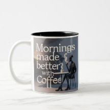 "Ochtenden beter gemaakt met koffie"