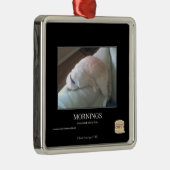 ochtenden metalen ornament (Rechts)