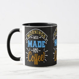 Ochtenden werden gemaakt voor koffie mok