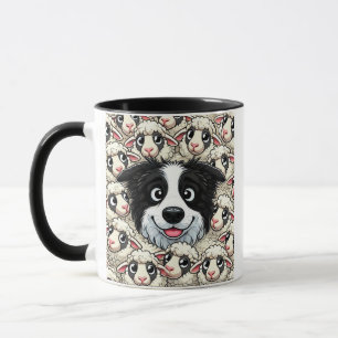 Ochtenden zijn voor Herding Border Collie & Sheep Mok