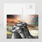 Ochtendgebed Christelijk Briefkaart (Voorkant / Achterkant)