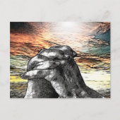 Ochtendgebed Christelijk Briefkaart (Voorkant)