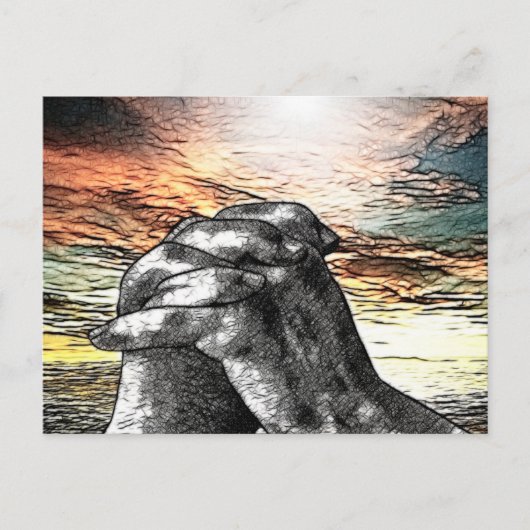 Ochtendgebed Christelijk Briefkaart (Voorkant)