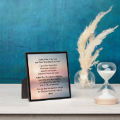 Ochtendgebed Plaquette met Ezel Fotoplaat (Insitu)