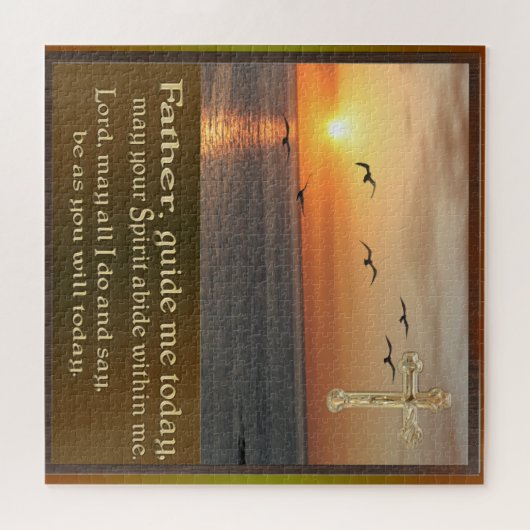 ochtendgebed poster legpuzzel (Horizontaal)