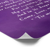 Ochtendgedicht door Paul Laurence Dunbar Poster (Hoek)