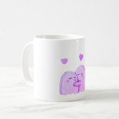“Ochtendgeluk mok” Koffiemok (Voorkant links)