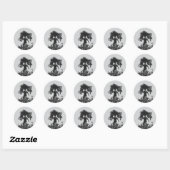 Ochtendgewas Ronde Sticker (Vel)