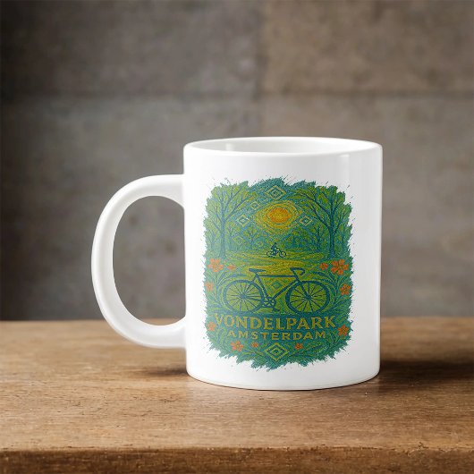 Ochtendgloed in het Vondelpark Grote Koffiekop