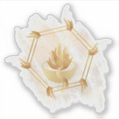 Ochtendglorie Encr Logo Vinyl Sticker (Voorkant)