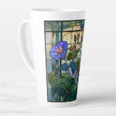 Ochtendglorie glas in lood latte mok (Linkerhoek)