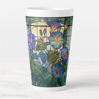 Ochtendglorie glas in lood latte mok