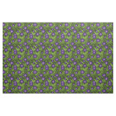 Ochtendglorie in paarse en groene stof (Fat Quarter)